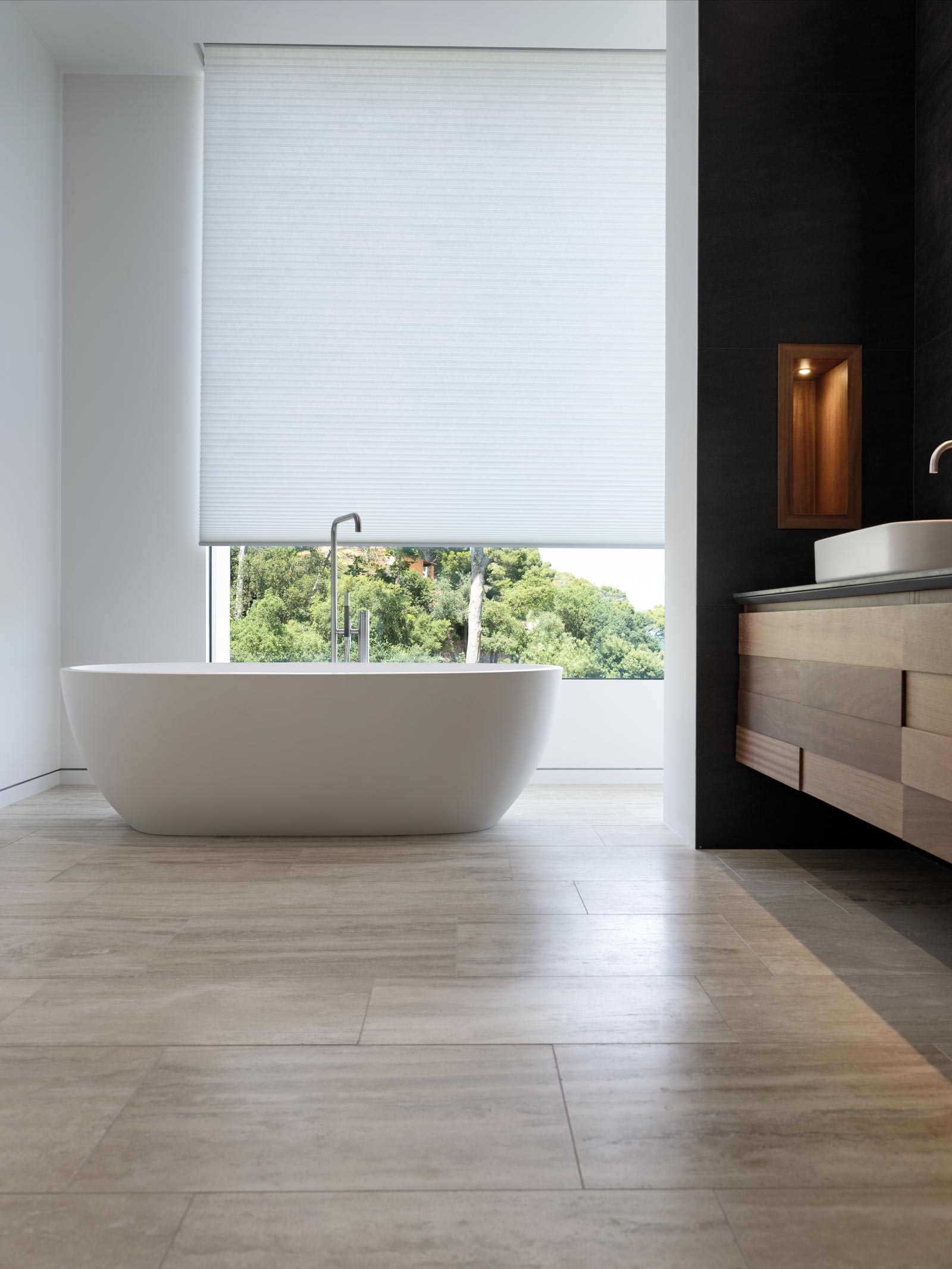 Window treatments for bathrooms