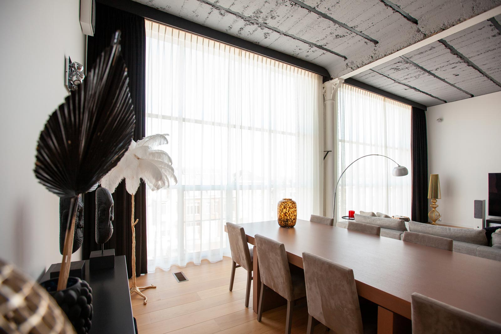 Window treatments for large windows